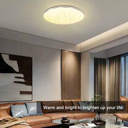 Modern LED Ceiling Light Round Panel – Energy-Efficient Indoor Downlight for Bathroom. Kitchen & Bedroom