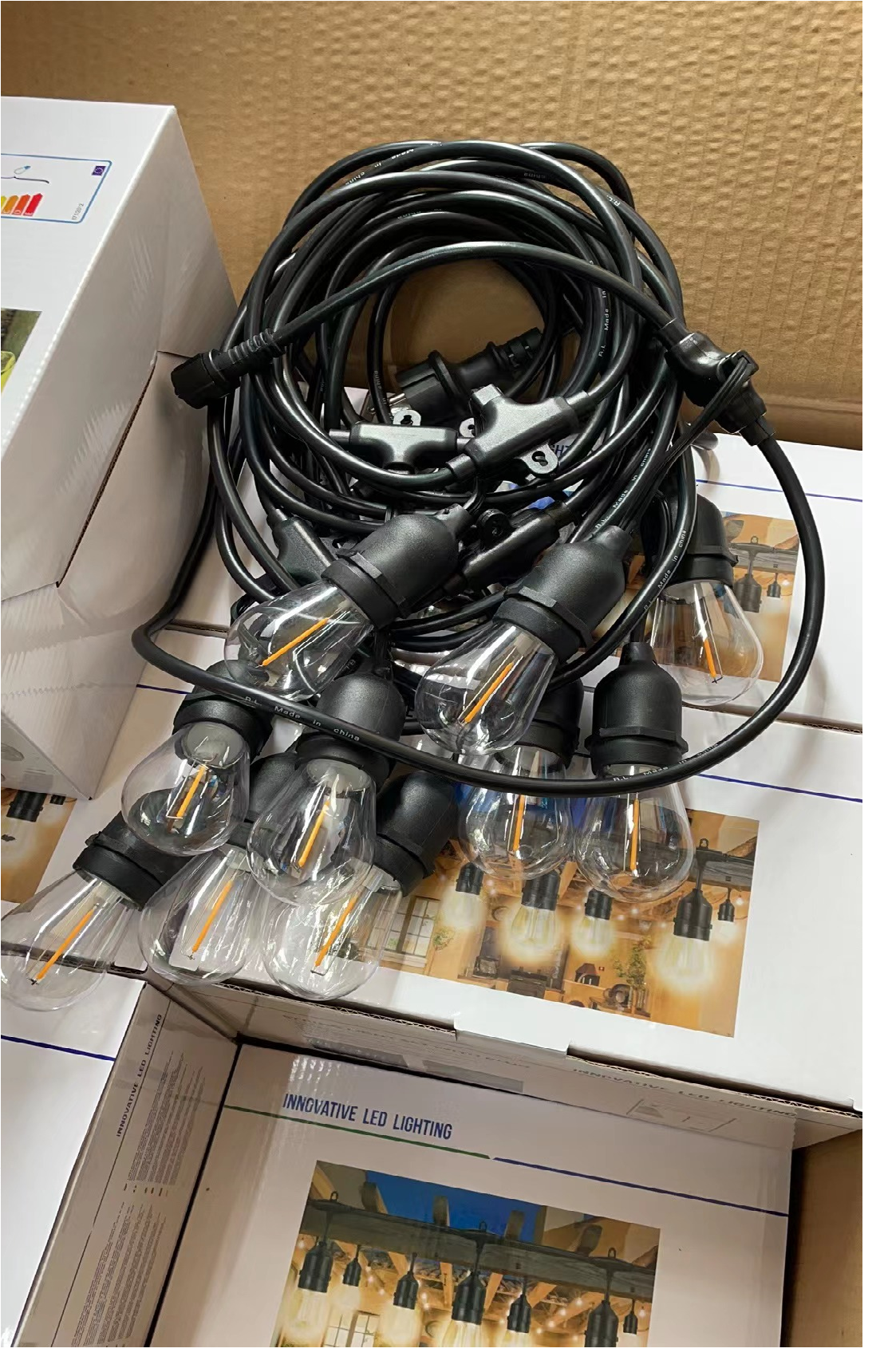 48FT LED Garden Festoon Lights