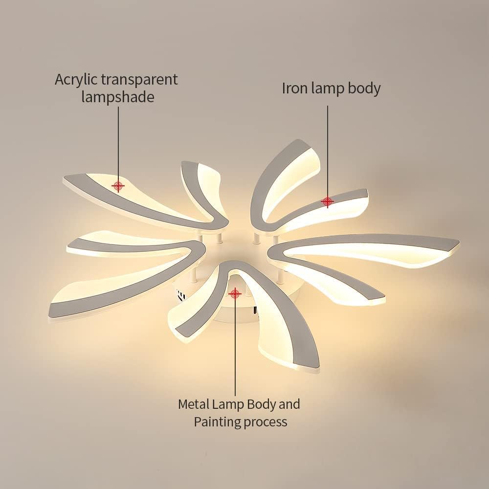 Dimmable 48W LED Ceiling Light with Remote. 71cm