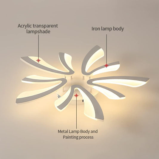 Dimmable 48W LED Ceiling Light with Remote. 71cm