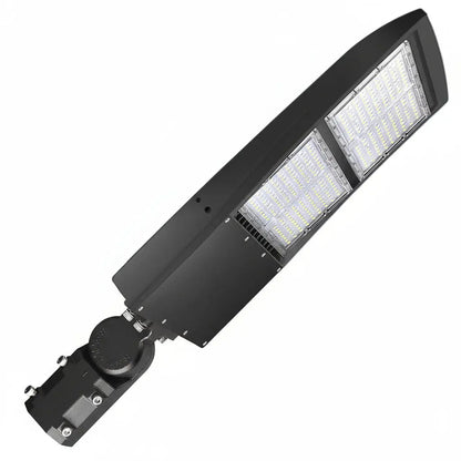 300W LED Shoebox Light-LED Parking Lot Area Light-140 Lumens Per Watt-CCT 4000K-UL+DLC 5.1