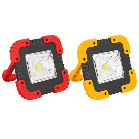 100W USB Solar LED Work Light Rechargeable Emergency Flood Lamp
