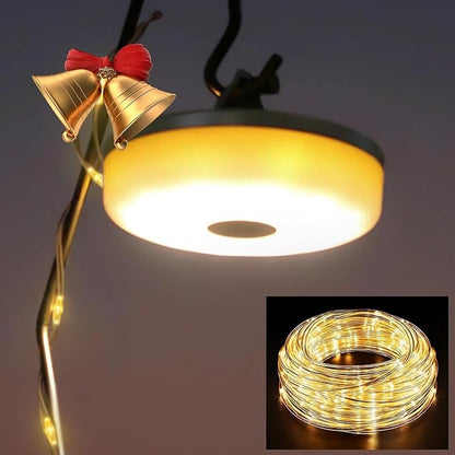 Rechargeable Camping String Lights – 20M. Portable. Multi-Mode