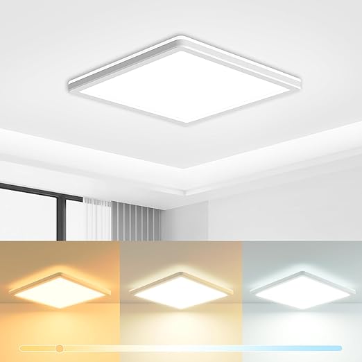 22CM LED Ceiling Light. 18W. 3 CCT Waterproof Flush Mount