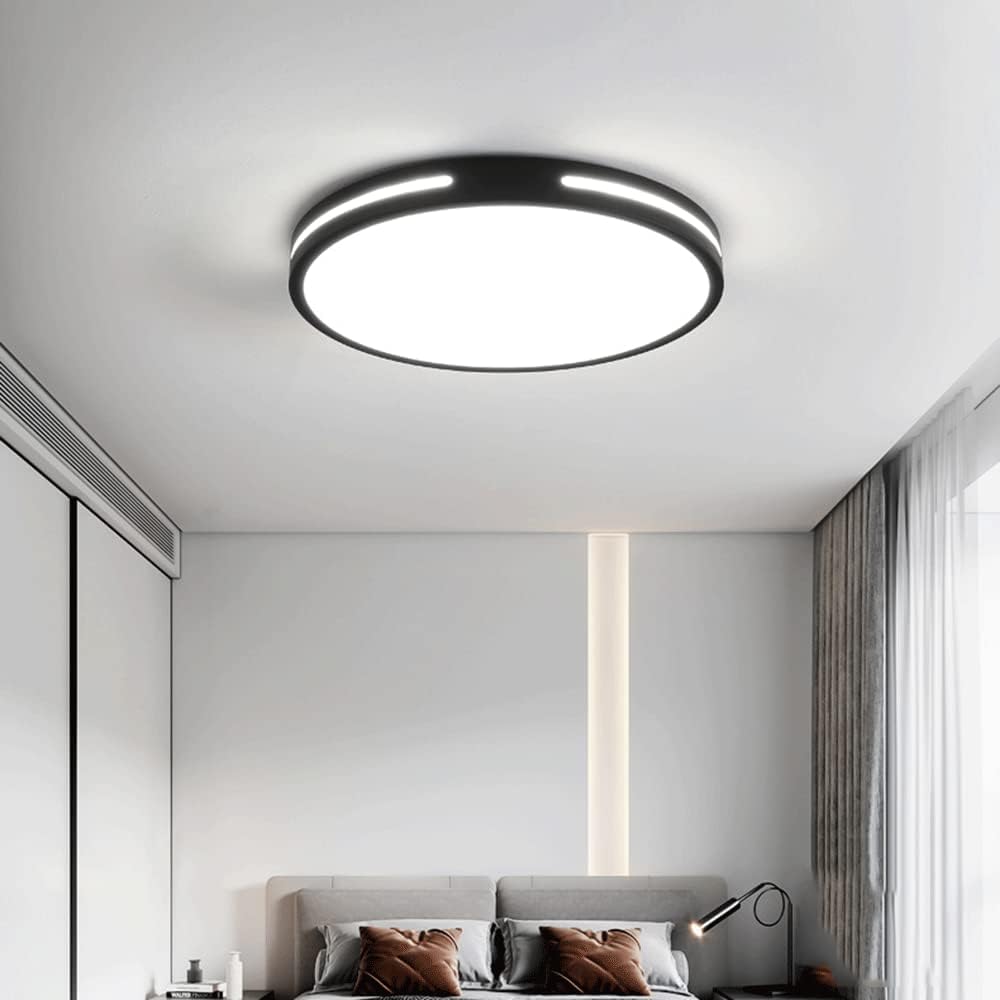 36W 50CM LED Ceiling Light. Large Bedroom Lights Ceiling 3000K/4500K/6000K. 3 Color Temperature Flush Ceiling Light. Round Ultra Thin Ceiling Light for Living Room
