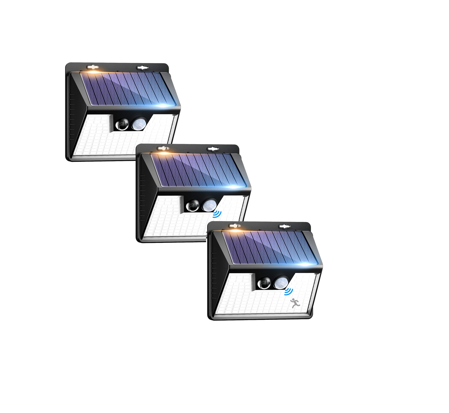 Outdoor Solar Security Lights with Motion Detection – Waterproof. 3 Adjustable Modes for Garden & Fence