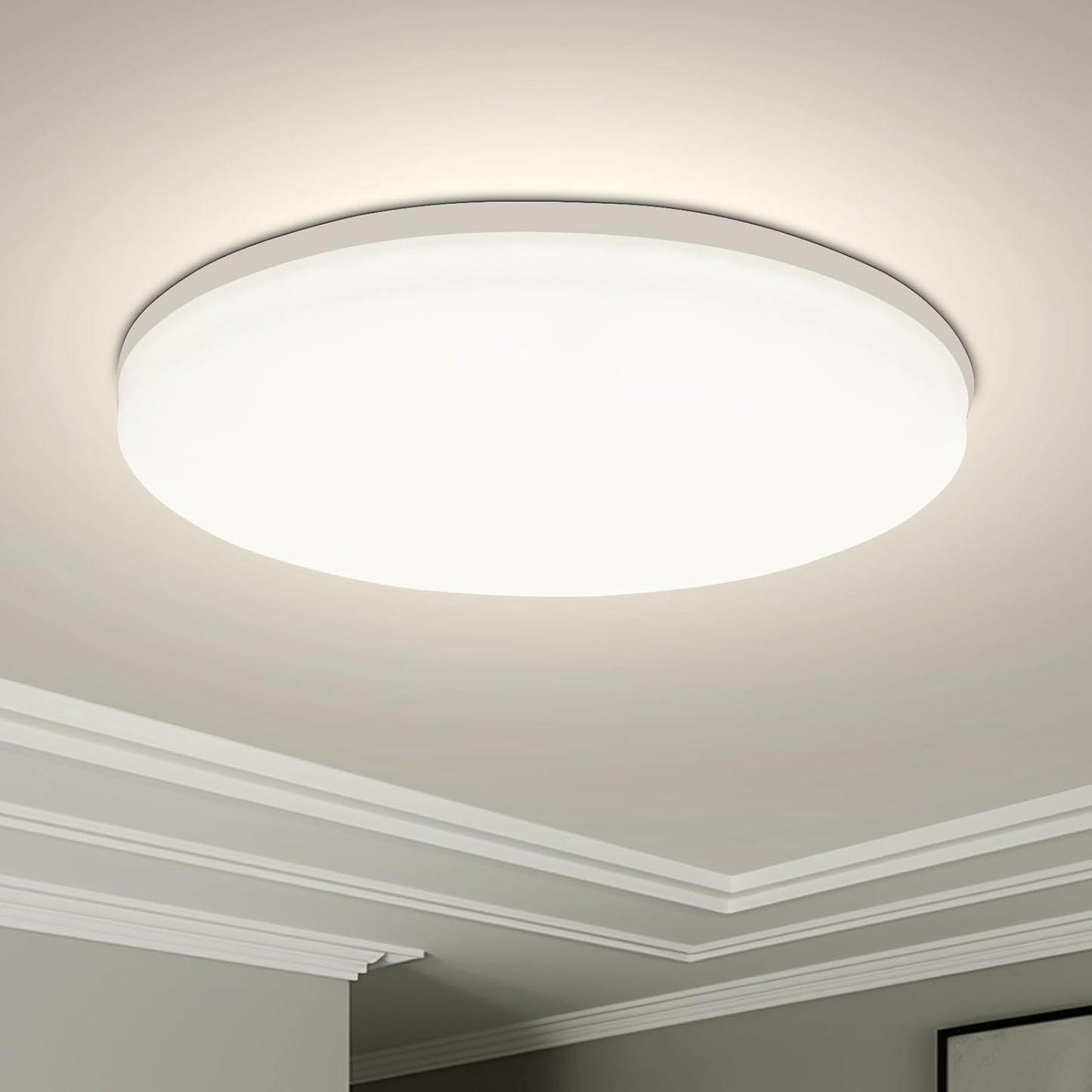 48W Ultra Slim LED Ceiling Light – 6500K Daylight. 4320LM. Ø30cm