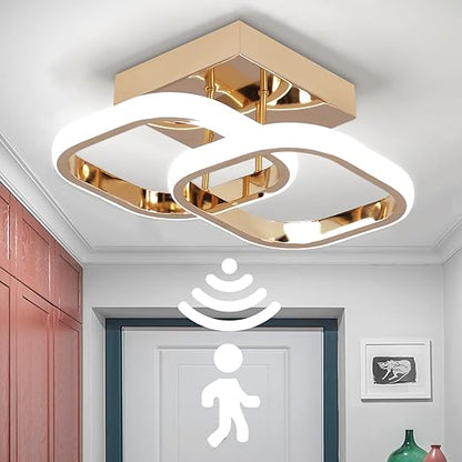 22W Square Motion Sensor Ceiling Light