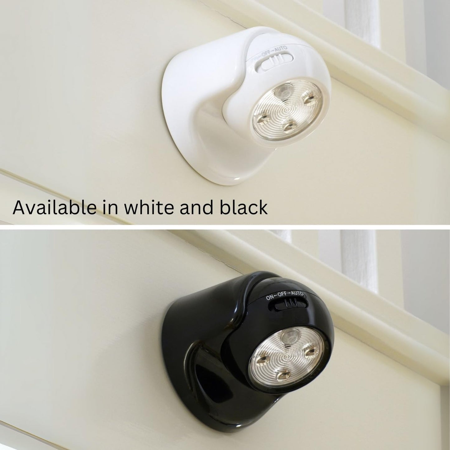 Motion Sensor Light – Battery Powered. Cordless Design