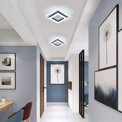 Ceiling Light. 24W Modern Ceiling Lamp. LED Ceiling Lights for Bedroom Hallway Office Kitchen Living Room. Cold White