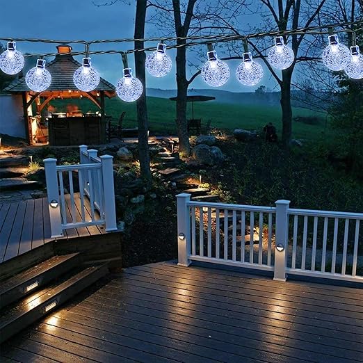 Green Solar Fairy Lights – 100LED. 12M. 8 Modes