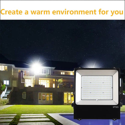 200W LED Flood Light - 28000LM 5000K Outdoor Commercial Floodlight - IP65 Waterproof Security & Area Lighting