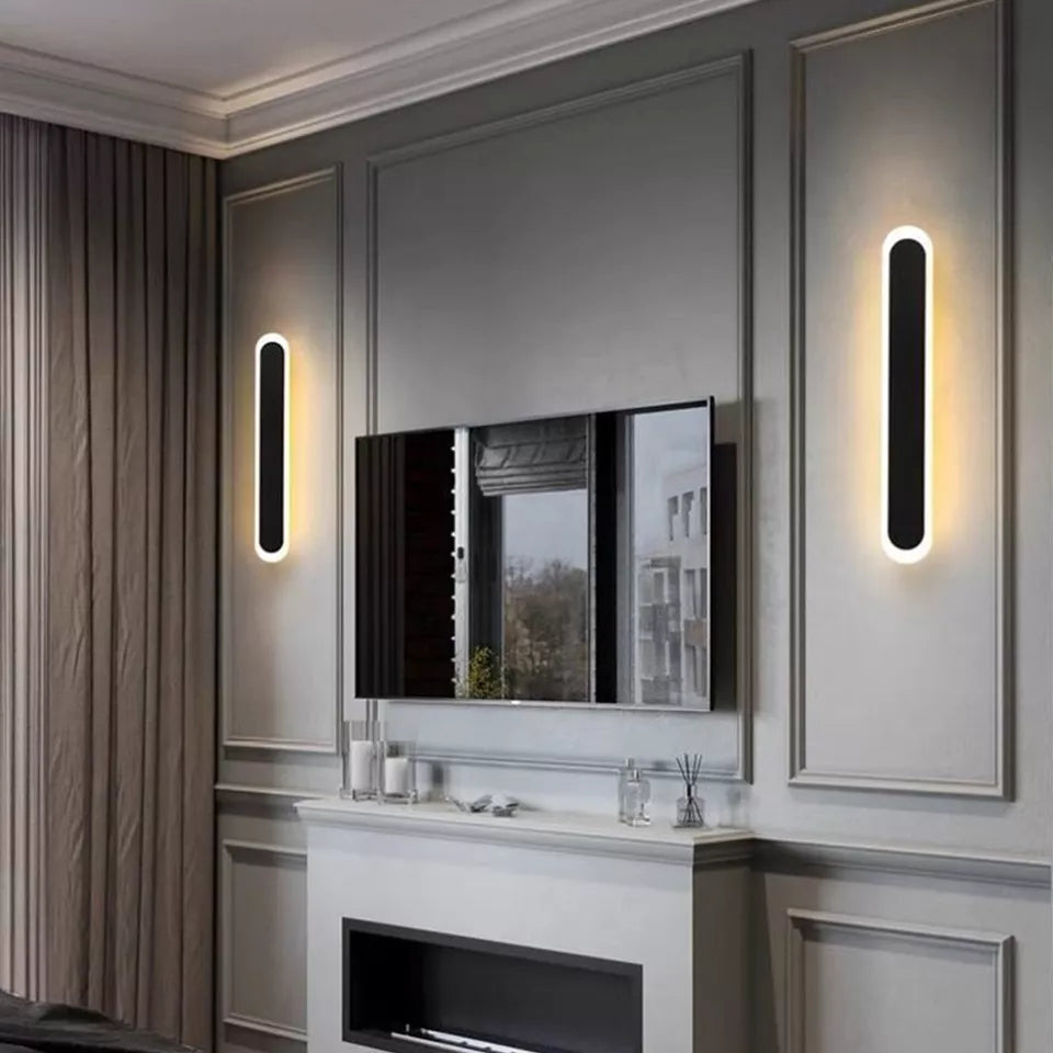 Modern LED Wall Light Sconce – Waterproof Outdoor/Indoor Long Strip Lamp. Energy Saving