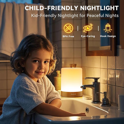 Rechargeable RGB Touch Night Light for Bedroom