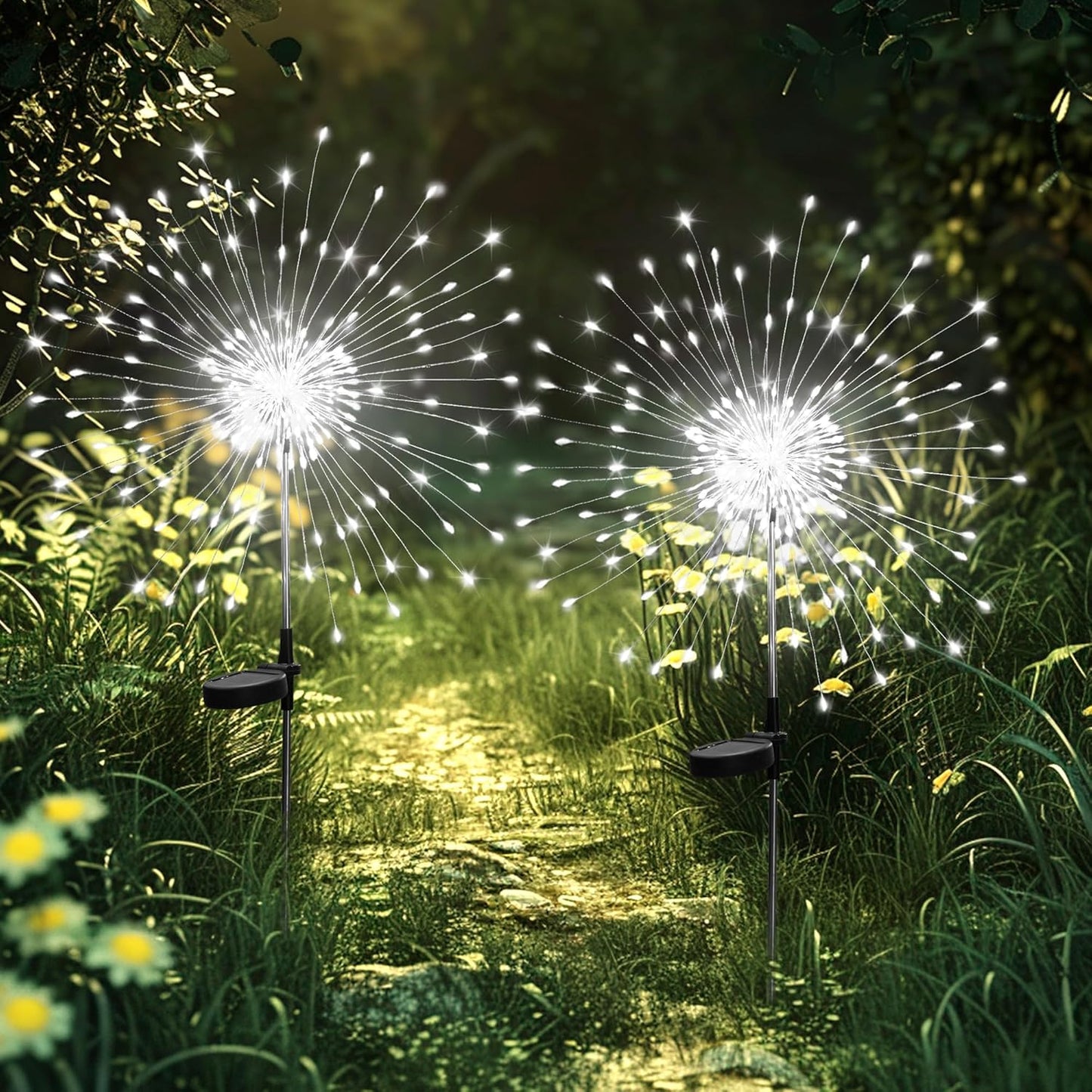 Solar Firework Lights 120LED – 2 Pack