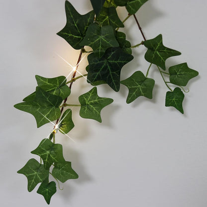 2M 20 LED Battery Operated Ivy Vine Fairy Lights