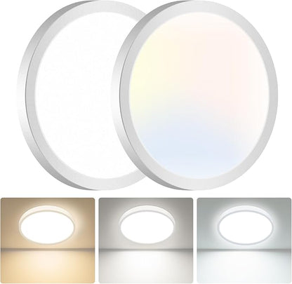 LED Ceiling Light. IP54. 3 Colour Temps. Flush Mount