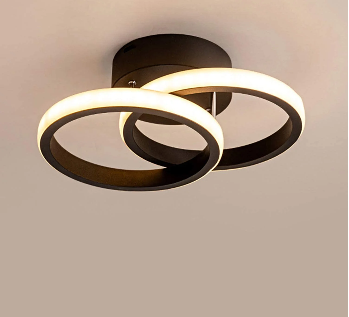 Modern LED Ceiling Light. Stylish Chandelier