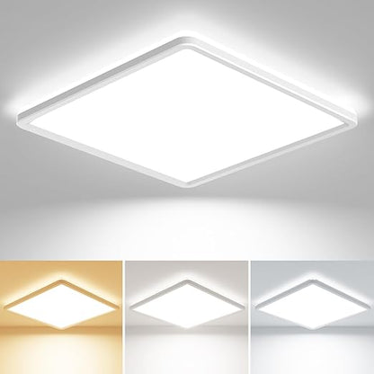 22CM LED Ceiling Light. 18W. 3 CCT Waterproof Flush Mount
