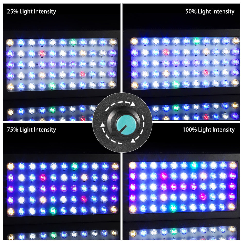 Dimmable Full Spectrum Fish Tank Aquarium Lights