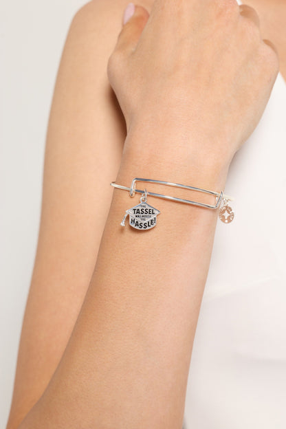 The Tassel Was Worth The Hassle Charm Bangle