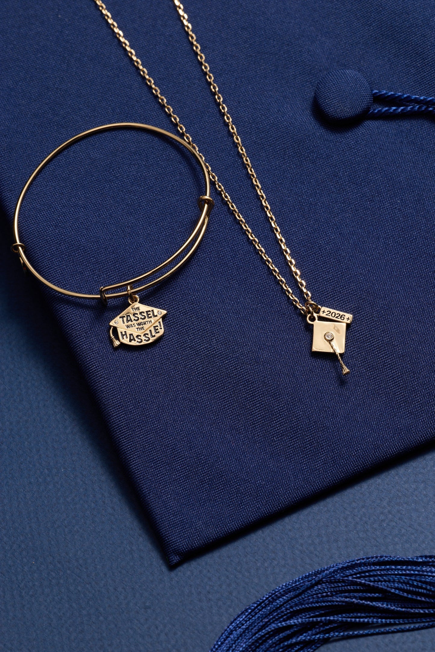 The Tassel Was Worth The Hassle Charm Bangle