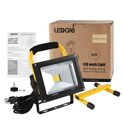 30W Waterproof Daylight White AC LED Flood Lights