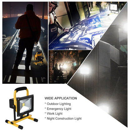 30W Waterproof Daylight White AC LED Flood Lights