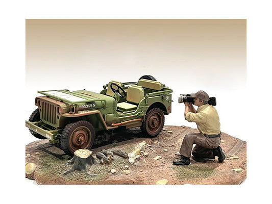 4X4 Mechanic Figure 7 for 1/18 Scale Models by American Diorama