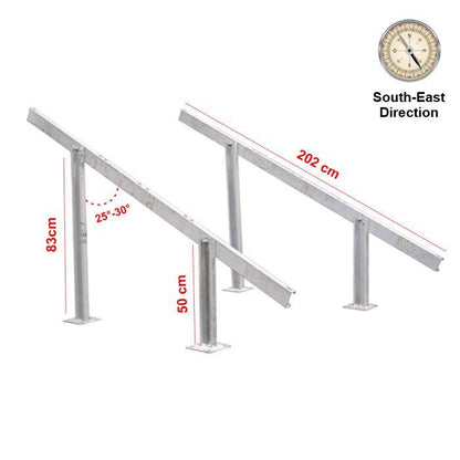 Loom Solar 2 Panel Stand (375 watts) or 3 Panel Stand (180 watts)