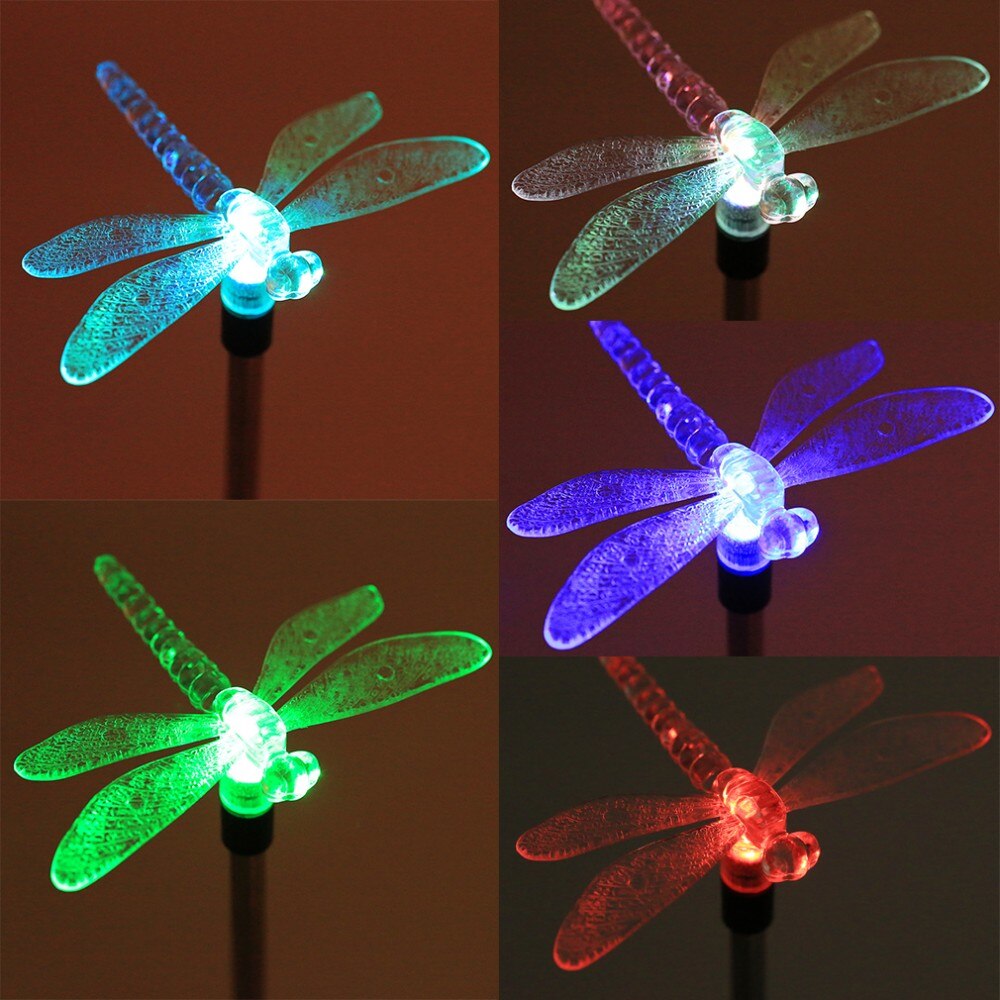 Animaux solaire Libellule de Cristal