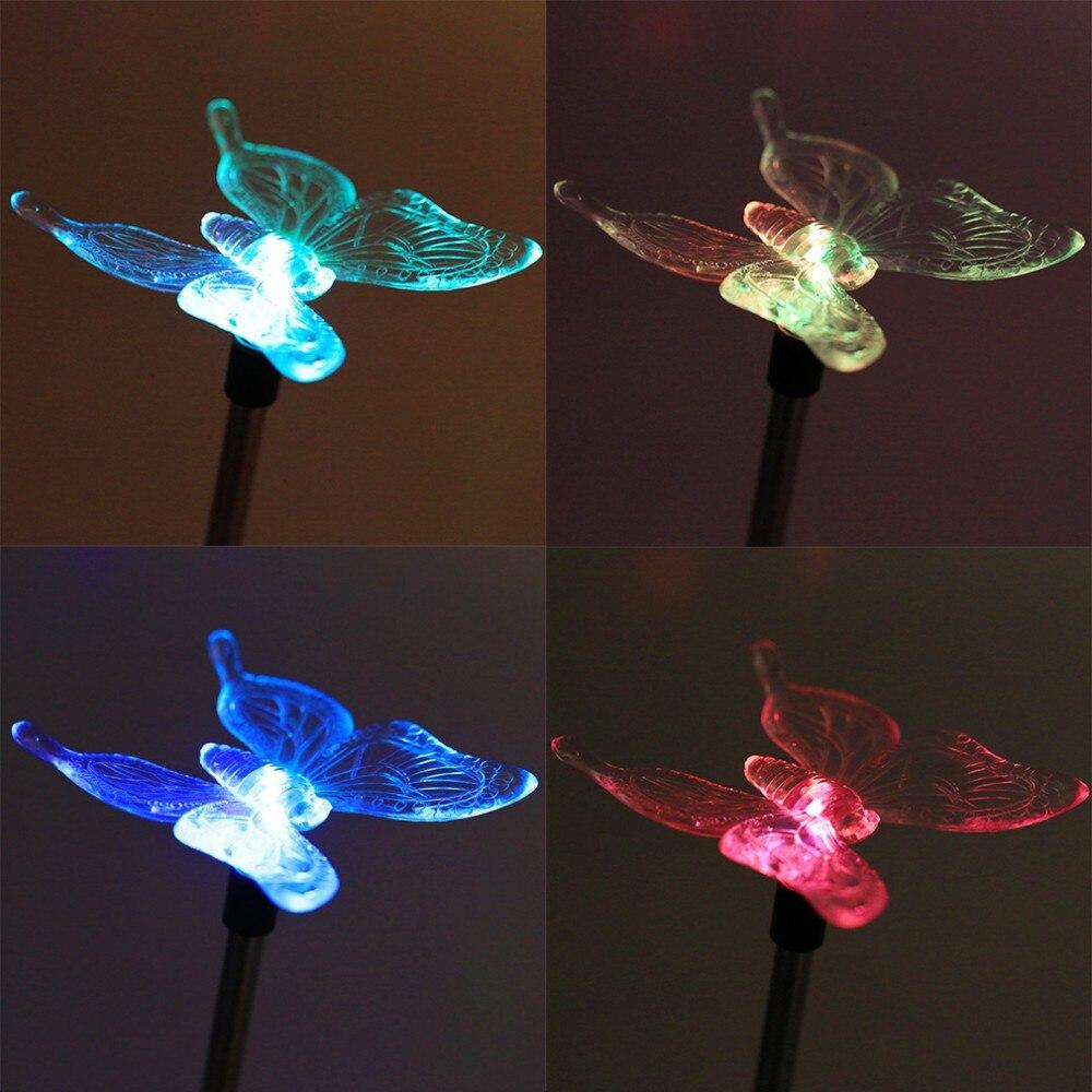 Animaux solaire Papillon de Cristal
