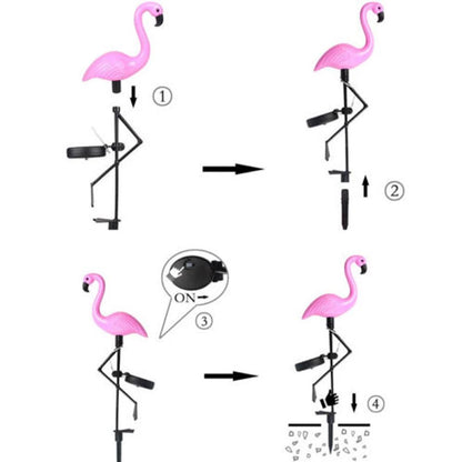Animaux solaire The Flamingo
