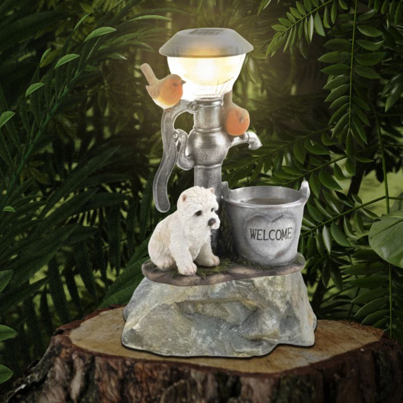 Animaux solaire extérieur Lapin Chat Chien