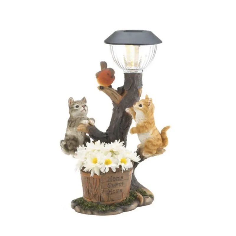 Animaux solaire extérieur Lapin Chat Chien