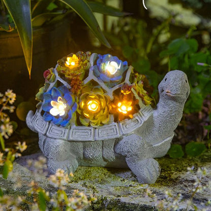 Animaux solaire extérieur Hibou Escargot Tortue