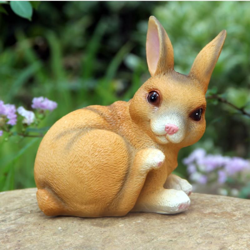 Animaux solaire pour jardin Chien Escargot Lapin Hibou