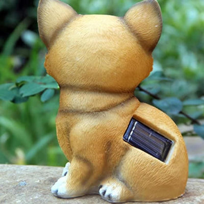 Animaux solaire pour jardin Chien Escargot Lapin Hibou