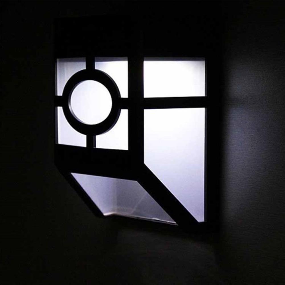 Applique Murale Solaire 2 Veilleuses Noire