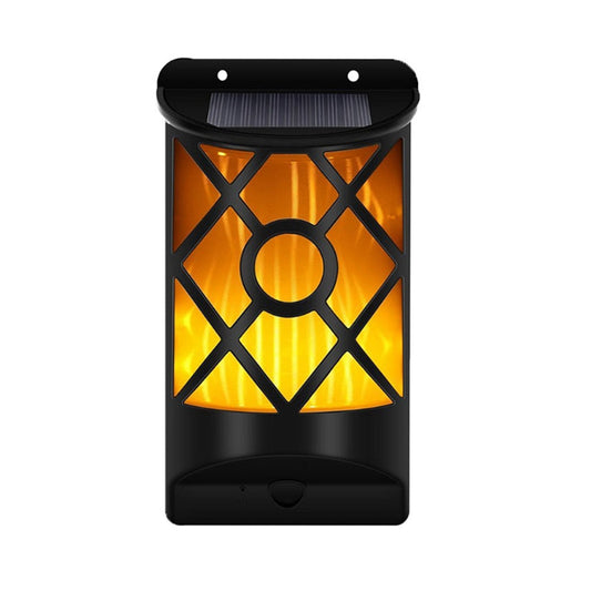 Applique Murale Solaire Double Lampe Enflammé