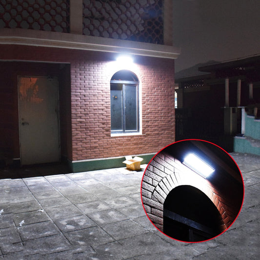 Applique murale solaire Lampe 60 LED en Aluminium