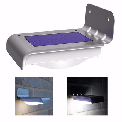 Applique Murale Solaire Lampe en Alu