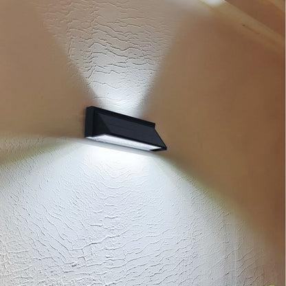 Applique murale extérieur solaire avec télécommande (Alu)