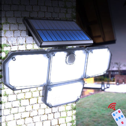 Applique murale extérieur solaire LED avec détecteur de mouvement
