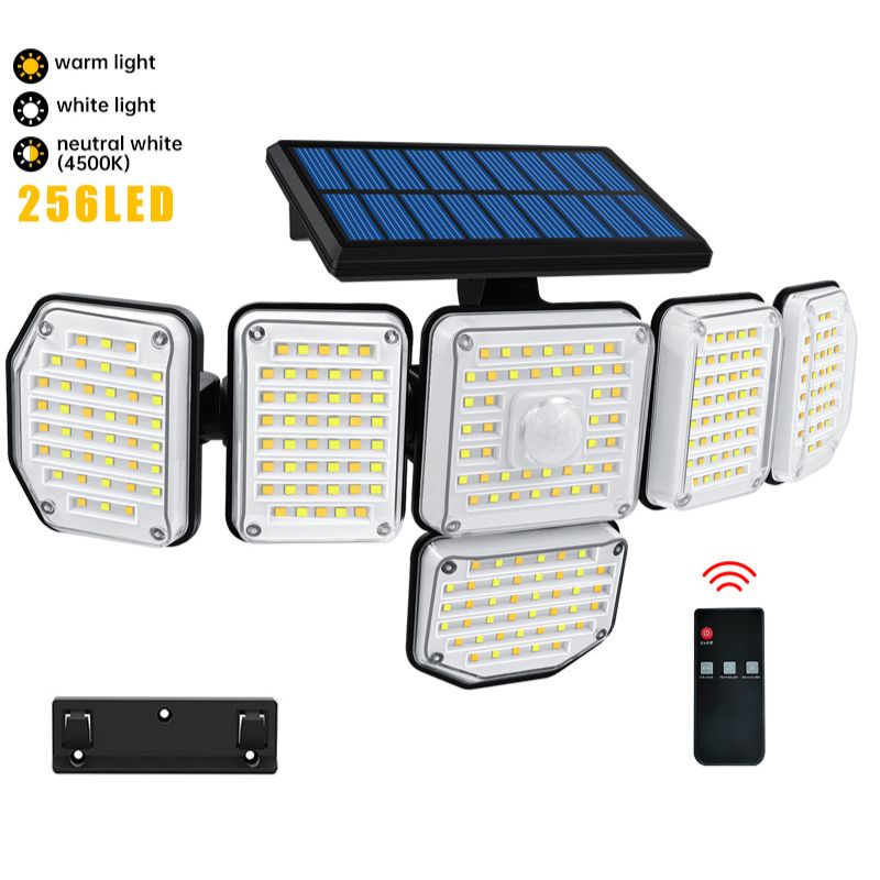 Applique murale solaire jardin (256 LED)