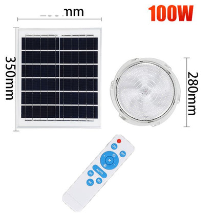 Applique mural solaire télécommande (246 LED / 100 W)