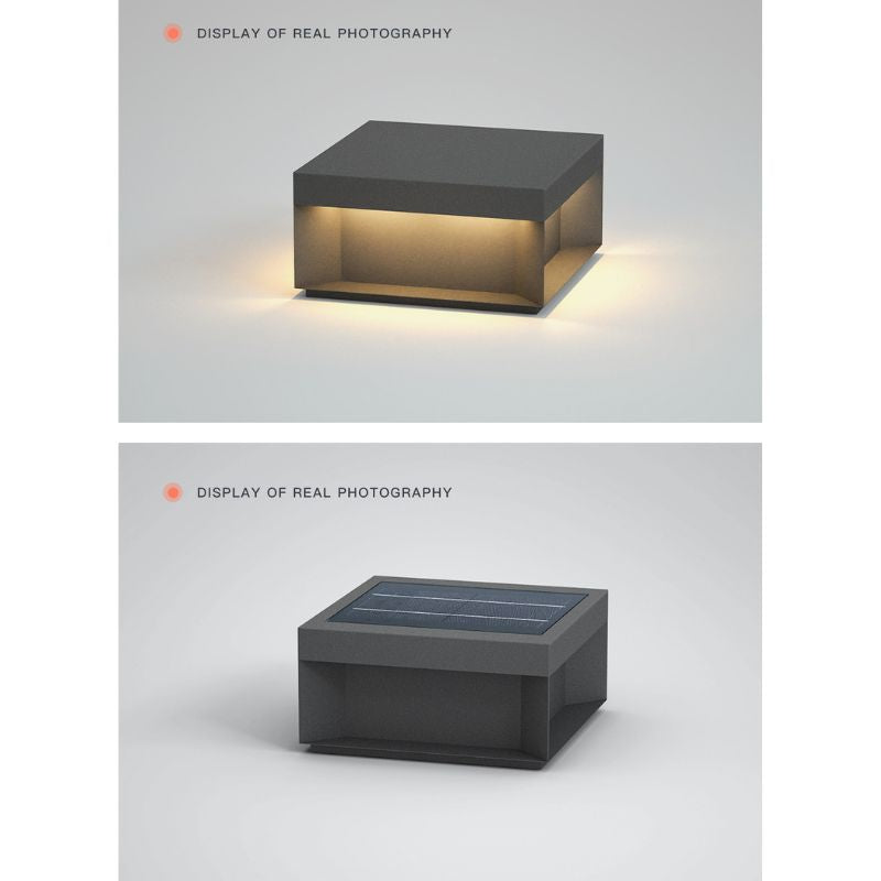 Lampe solaire design Applique Black Boite