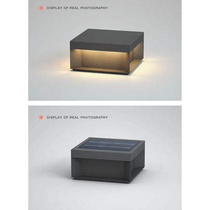 Lampe solaire design Applique Black Boite