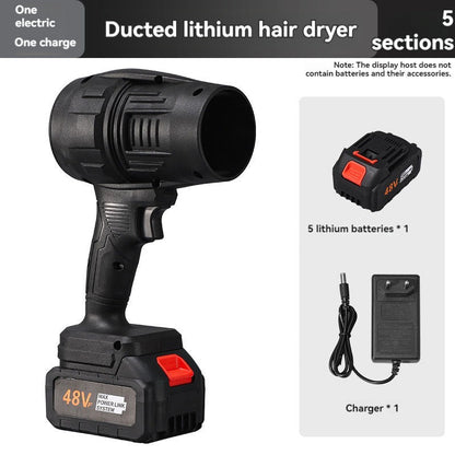 Rechargeable Air Blower Big Tree Industrial Portable Power Tools DIY Excellent for Home Garden Use