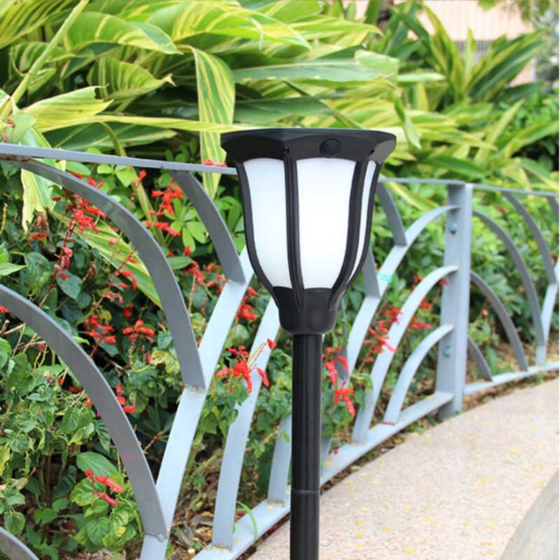 Lampe solaire jardin Flamme Rétro en 3 Style (2Pcs)